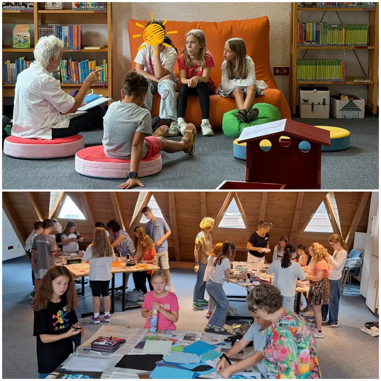 Kinderferienprogramm „Vorlesen & Basteln“